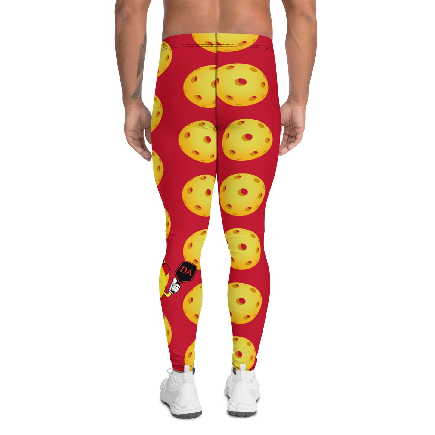 Men's Red Leggings