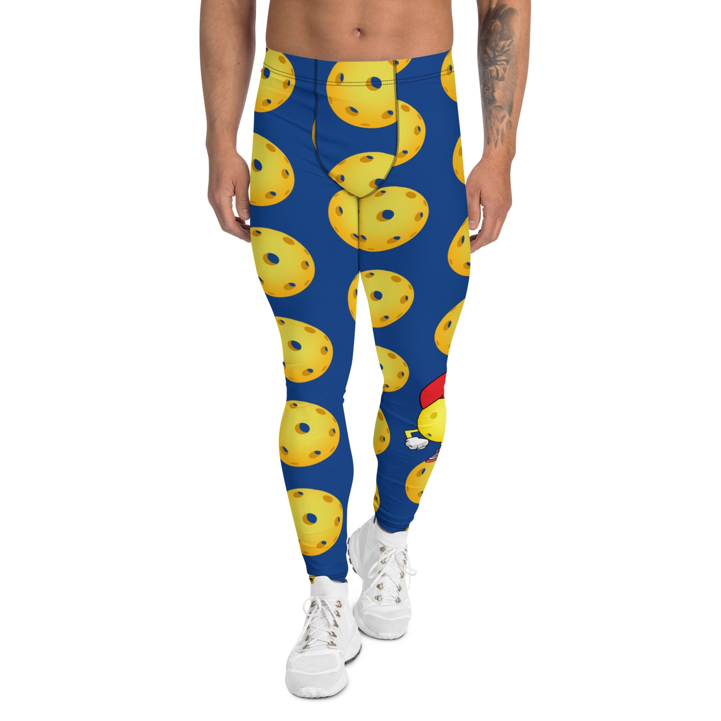 Men's Blue Leggings