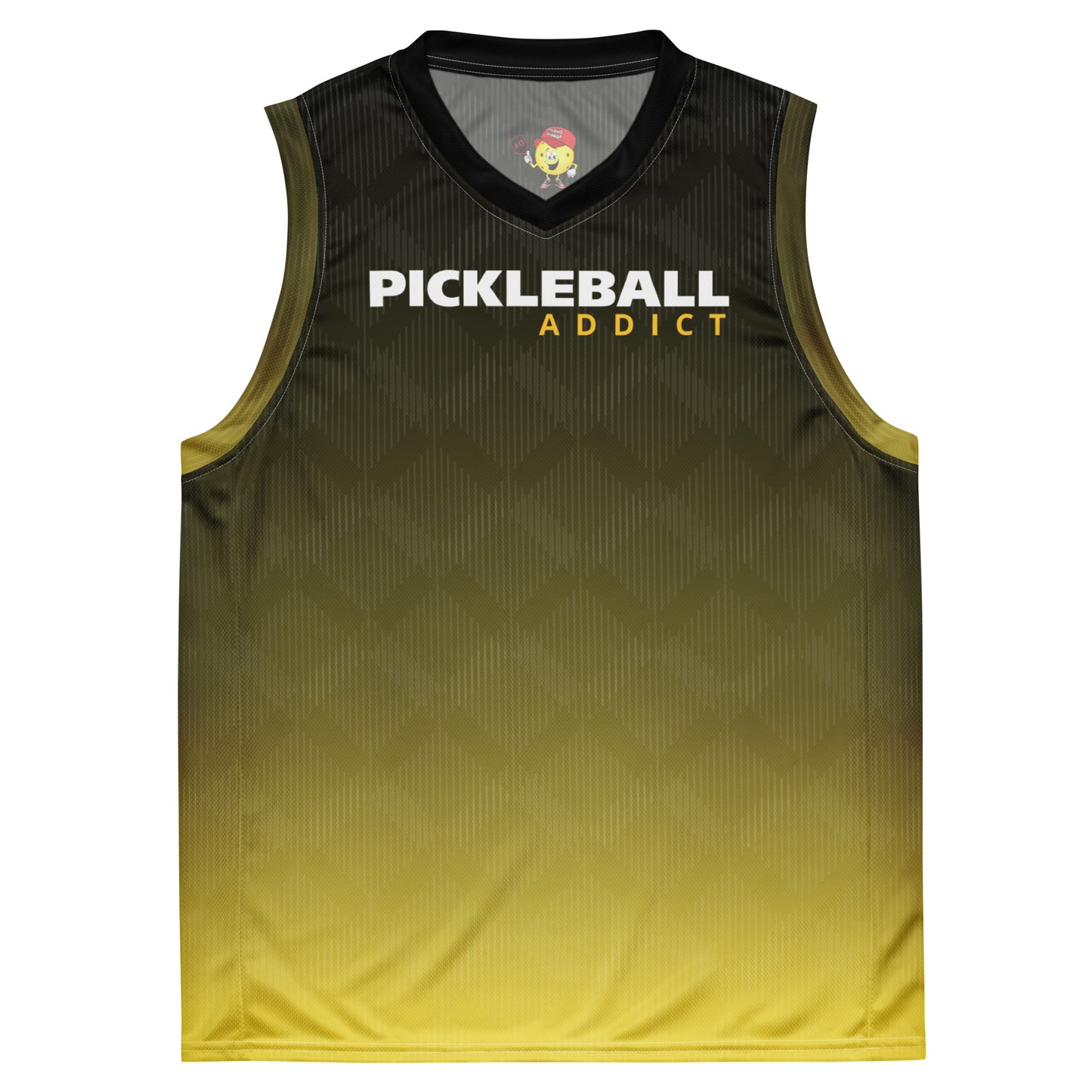 Pickleball Addict Gold Jersey