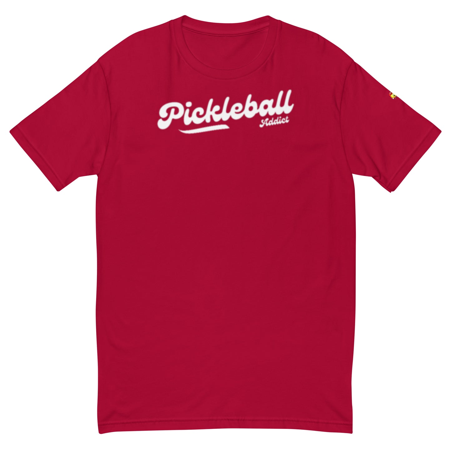 Fitted Pickleball Addict T-shirt